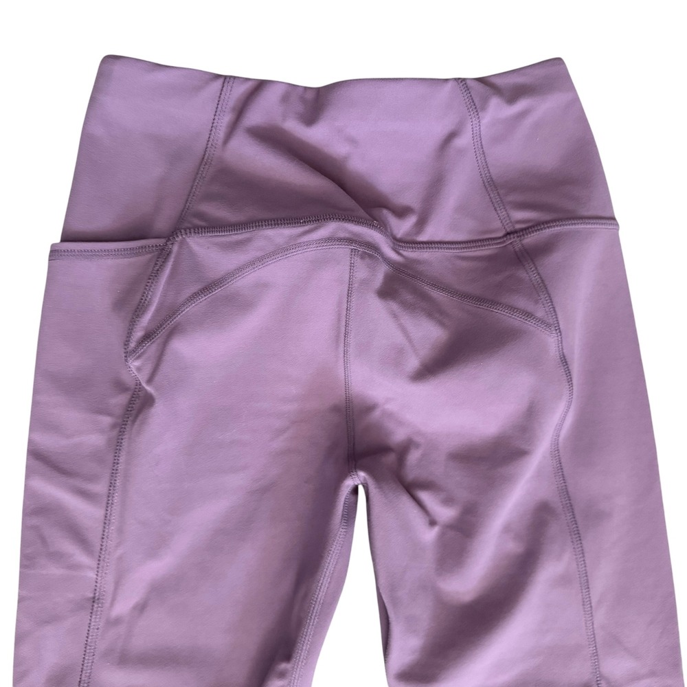Sweaty Betty Super Soft Leggings Women 4 Purple Excellent 7/8 Yoga Pockets - Picture 10 of 14